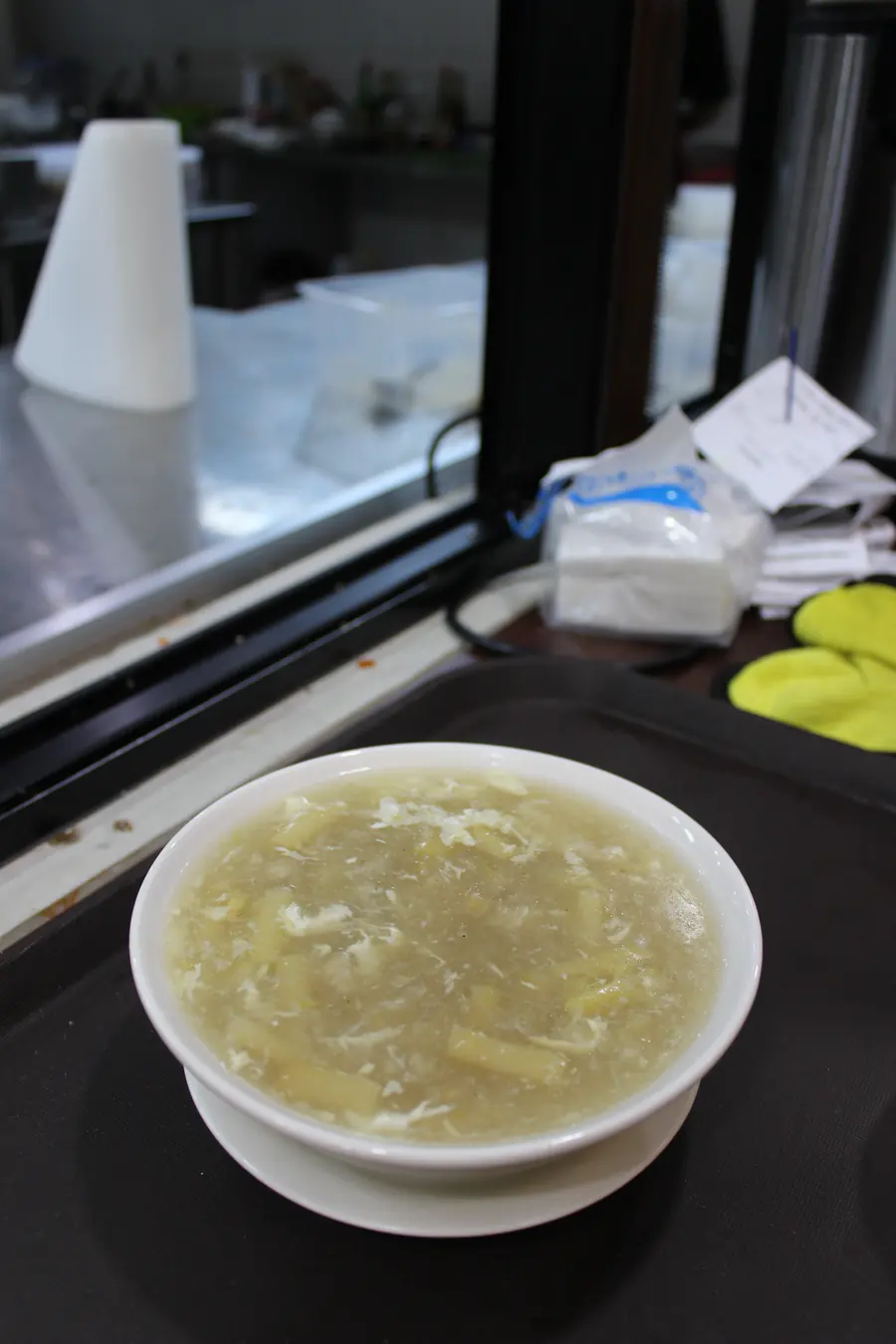 Soup Asparagus dengan Kepiting