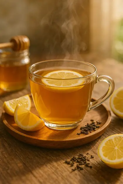 Hot Lemoon Tea