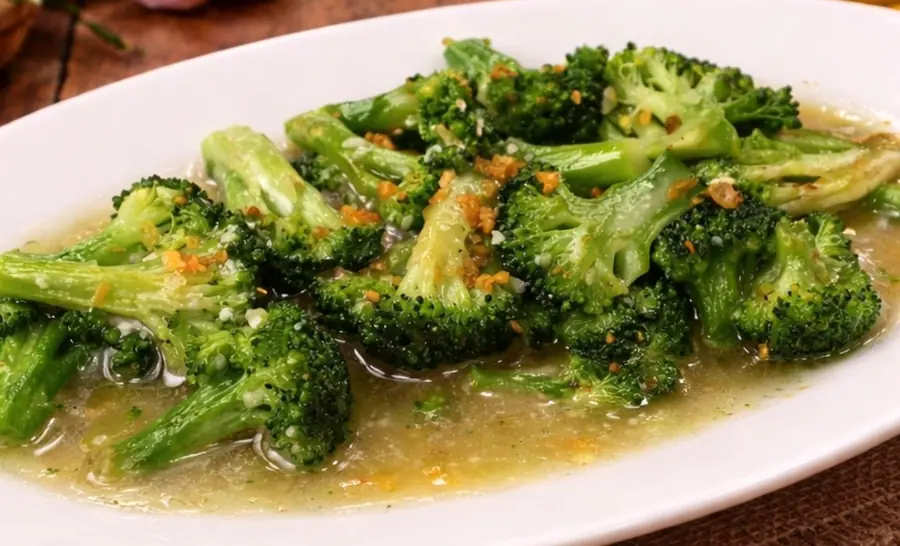 Brokoli Saus  Bawang Putih