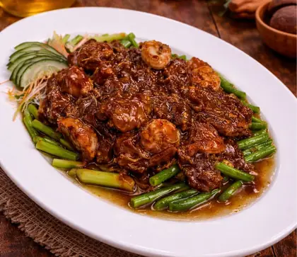 Buncis Seafood Saus XO
